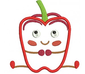 Stickdatei - Paprika